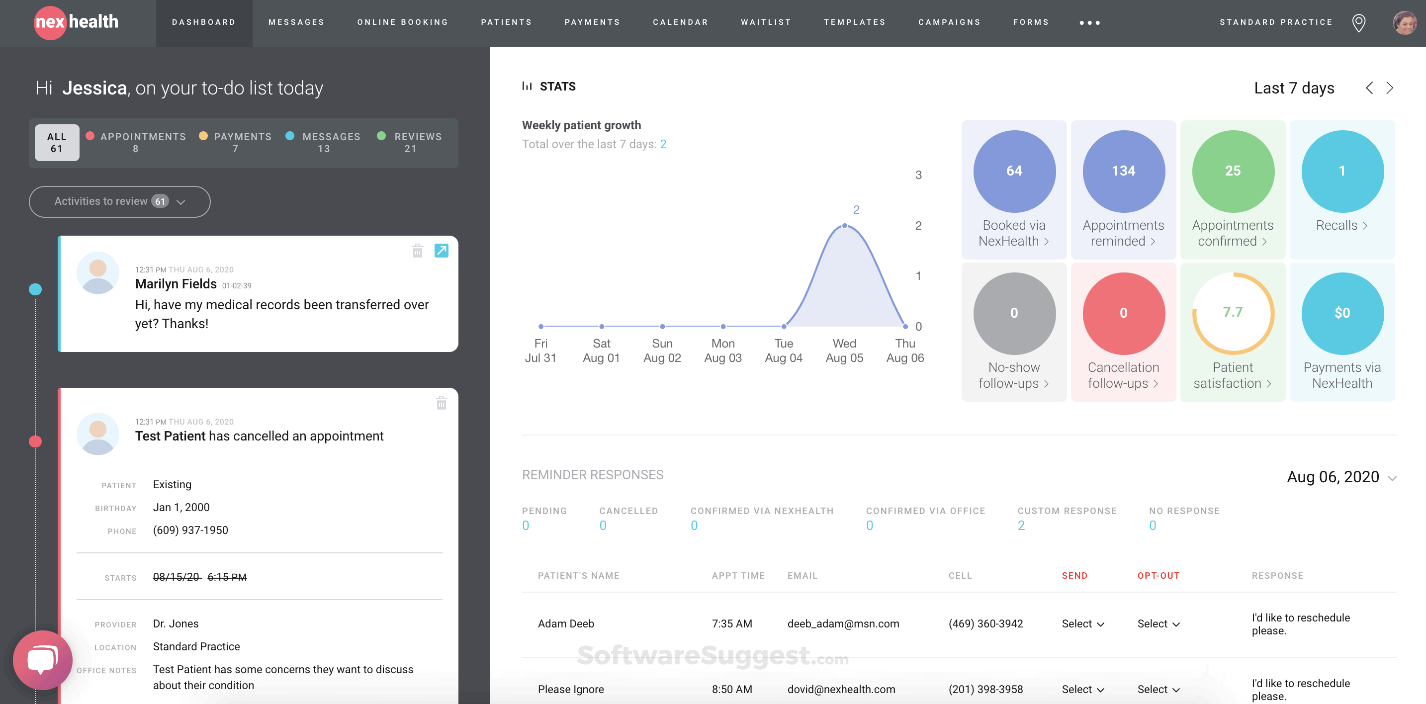 NexHealth Pricing, Reviews, & Features in 2022